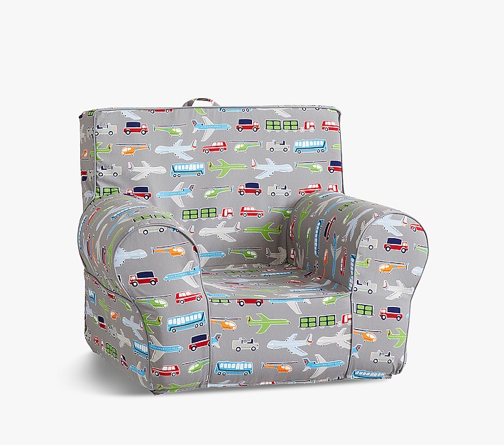 Kids Anywhere Chair&#174;, Transportation Print Slipcover Only
