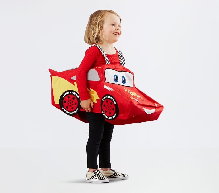 The  Lightning mcqueen costume, Cardboard car, Boy halloween costumes