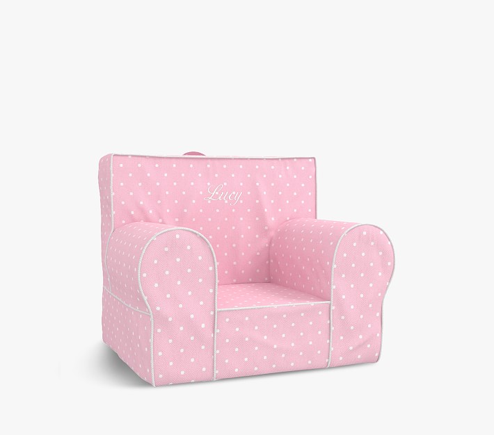 My First Anywhere Chair&#174;, Light Pink Pin Dot Slipcover Only