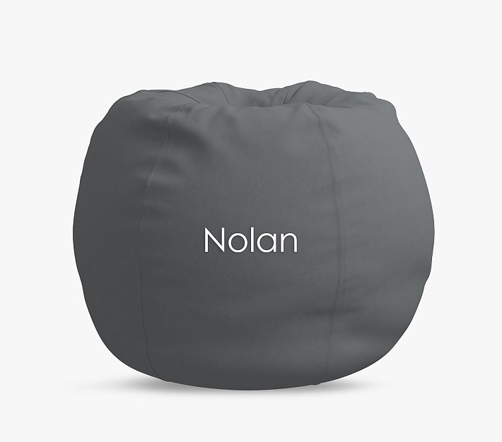 Gray Cozy Sherpa Anywhere Beanbag™, Kids Bean Bag Chair