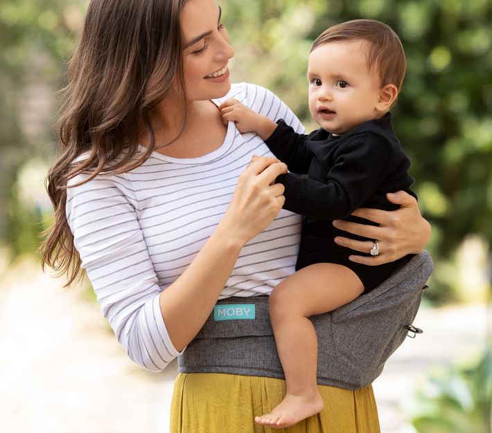 Babyhug Snuggle Bloom 8 in 1 Baby Carrier with Hip Seat - Sea Green| Ideal for Carrying 3.6-15 kg Babies Aged 5-36 months| Optimal Weight Distribution| Adjustable Safety Buckle| Breathable Fabric