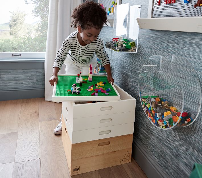 LEGO® Accessory: Buildable Cubby Storage