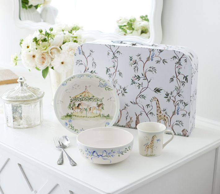 AERIN Porcelain Tabletop Gift Set Pottery Barn Kids