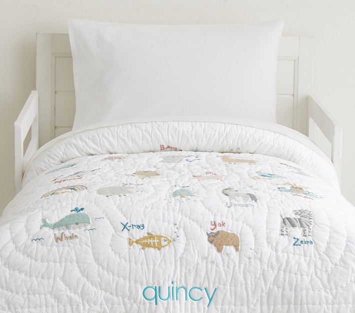 Quincy ABC Toddler Bedding