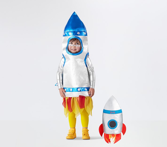 Toddler Light-Up 3-D Rocket Halloween Costume