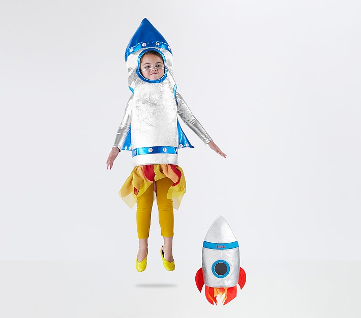 Kids Light-Up 3-D Rocket Halloween Costume