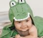 Alligator Baby Hooded Towel