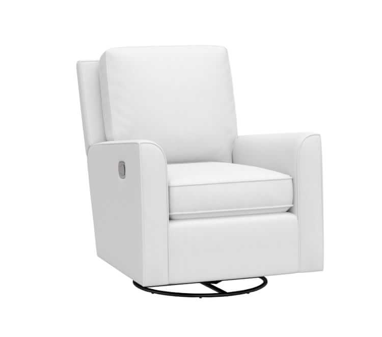 Bedford Manual & Power Nursery Swivel Glider Recliner Chair Pottery Barn Kids