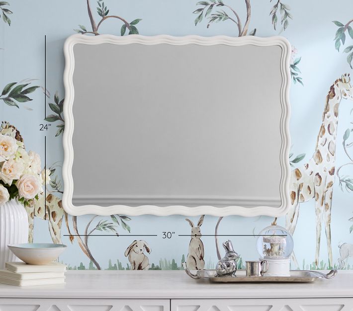 AERIN Wavy Mirror Pottery Barn Kids