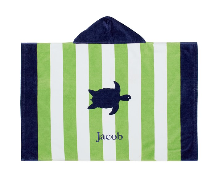 Cape Cod Turtle Baby Hooded Towel
