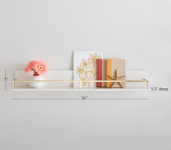 Gold Polished Shelves