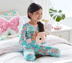 Lilly Pulitzer Unicorns in Bloom Organic Pajama Set