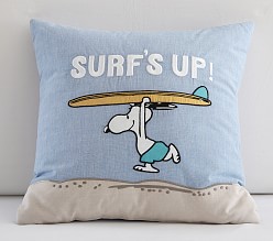 Snoopy® Surfs Up Pillow