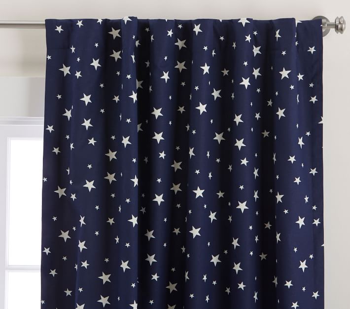 Shining Star Glow in the Dark Blackout Curtain