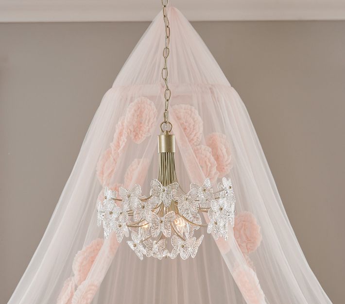 Monique Lhuillier Crystal Butterfly Chandelier