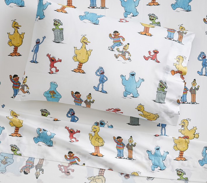 Sesame Street&#174; Organic Toddler Sheet Set