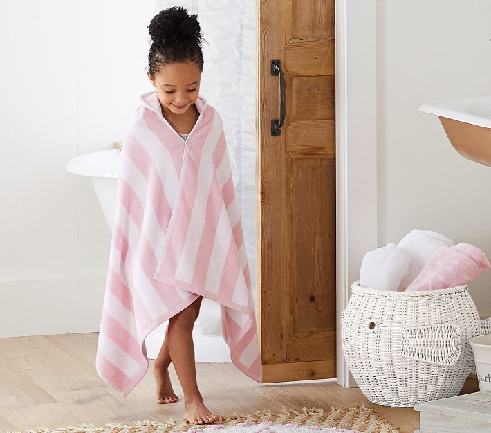 Pottery barn store kids hooded towels