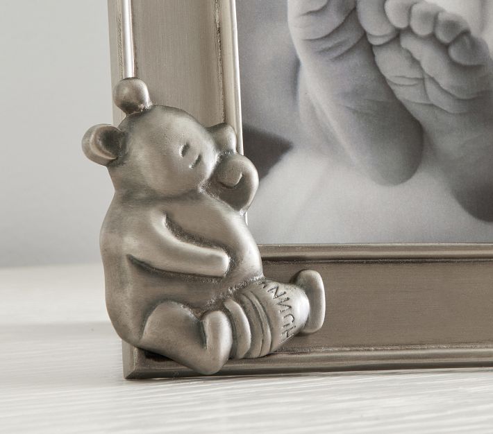 THUN Disney® Winnie The Pooh glass photo frame; photo format 14x7 cm