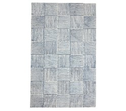 Concentric Square Tile Rug