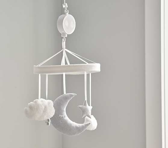 Stars & Cloud Ceiling Baby Mobile | Pottery Barn Kids