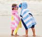 Sunshine Stripe Beach Hooded Towel