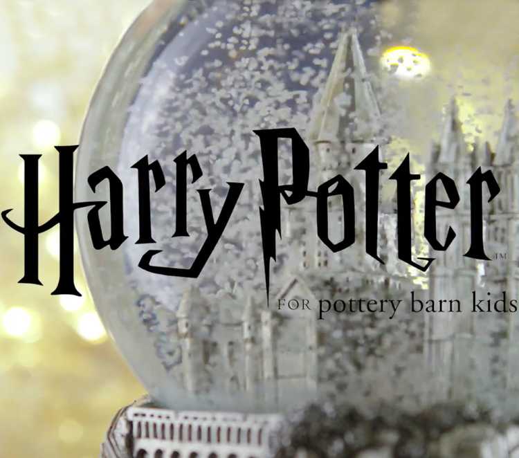 HARRY POTTER™ Enchanted Crib Sheets Pottery Barn Kids