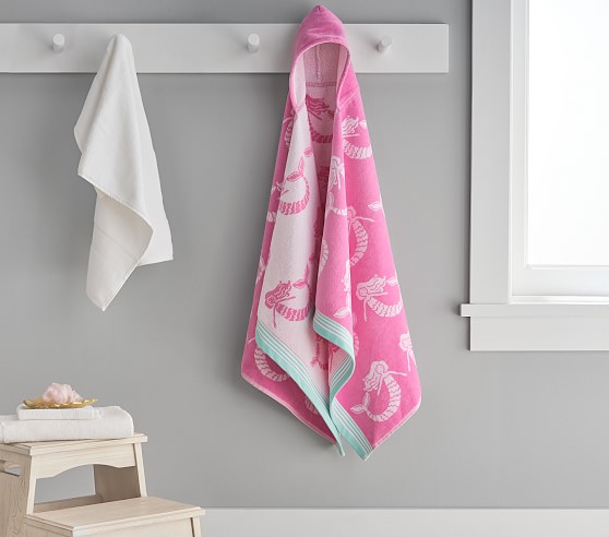 Mermaid Kid Hooded Towel | Pottery Barn Kids