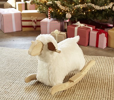 Pottery barn best sale sheep rocker