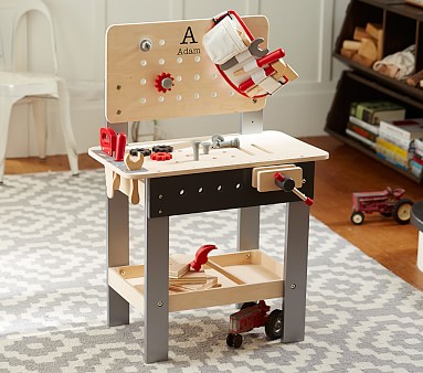 Personalized Kids Woodwork Bench