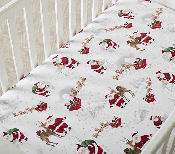 Christmas cot sheets cheap