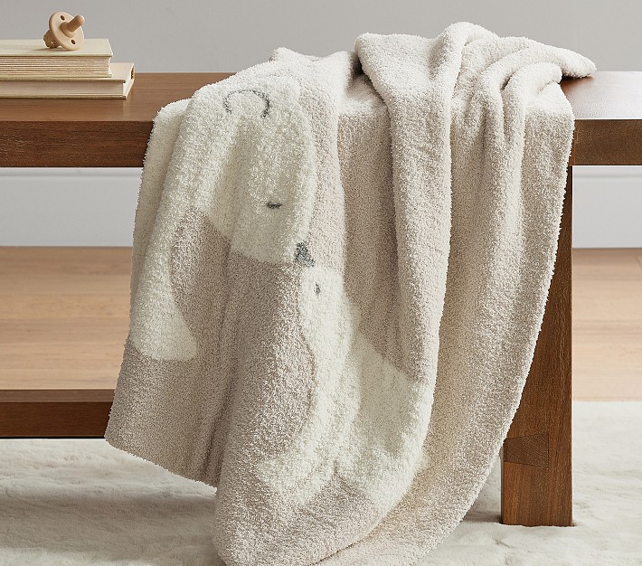 Fuzzy Bear Baby Blanket