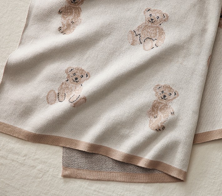 Light Brown Fluffy Bear Ears Hooded Blanket