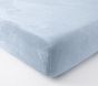 Luxe Solid Chamois Crib Fitted Sheet
