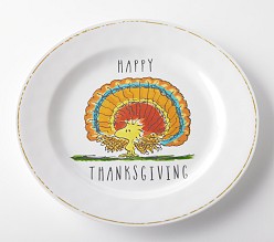 Peanuts® Thanksgiving Charger Plate