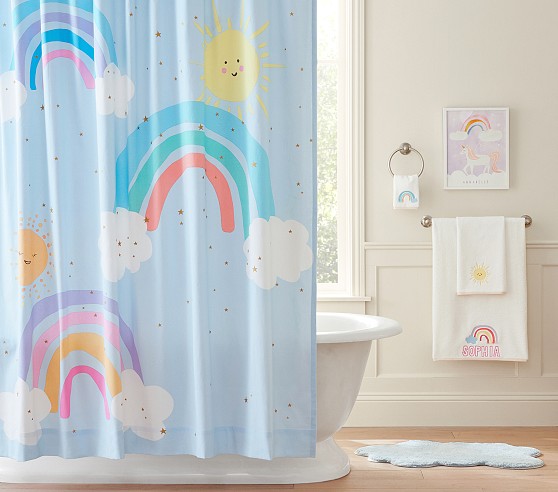 12 Pack Shower Curtain Hooks Rings,Ocean Color sea Turtle,Shower Hooks for  Shower Curtain Bath Accessories: Children's Bath
