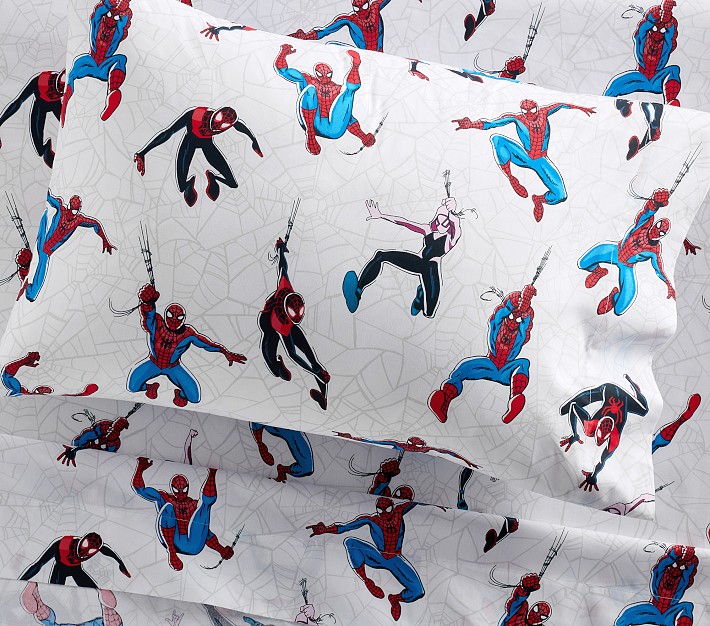 Marvel's Spider-Man Toddler Glow-in-the-Dark Sheet Set
