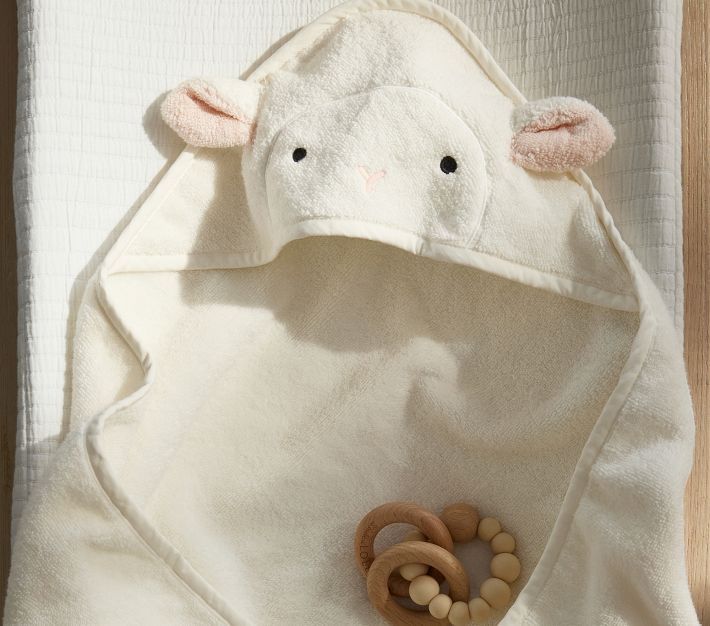 Animal Baby Hooded Towel and Washcloth Sets