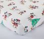 Disney Mickey Mouse Holiday Organic Crib Fitted Sheet