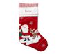 Santa With Rudolph<sup>&#174;</sup> Quilted Christmas Stocking