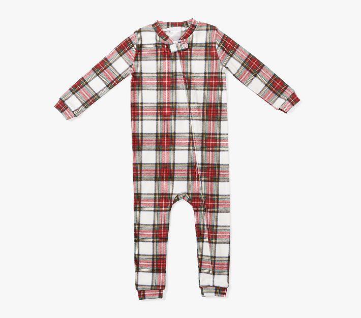 Stewart Plaid Organic Nursery Pajama