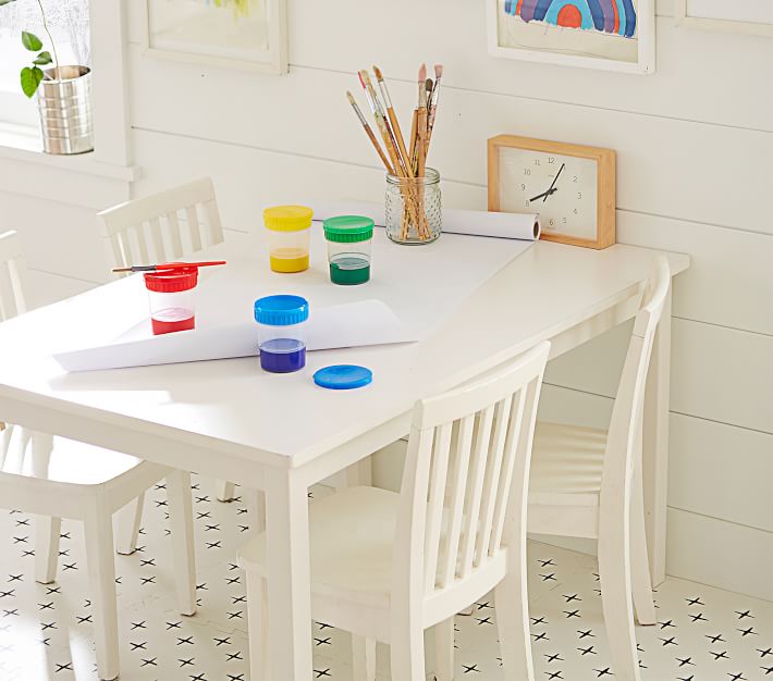 Pottery barn kids table clearance and chair