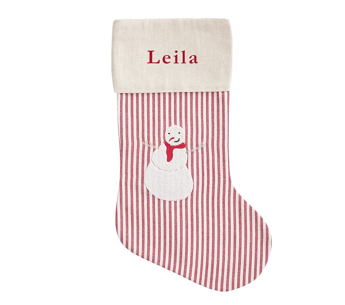 Pink Christmas Stockings Personalized, Baby Girl Stocking, Pink