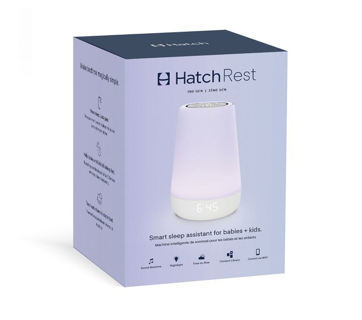 Hatch Rest+ 2nd Gen All-in-one Sleep Assistant, Nightlight & Sound Machine  with Back-up Battery