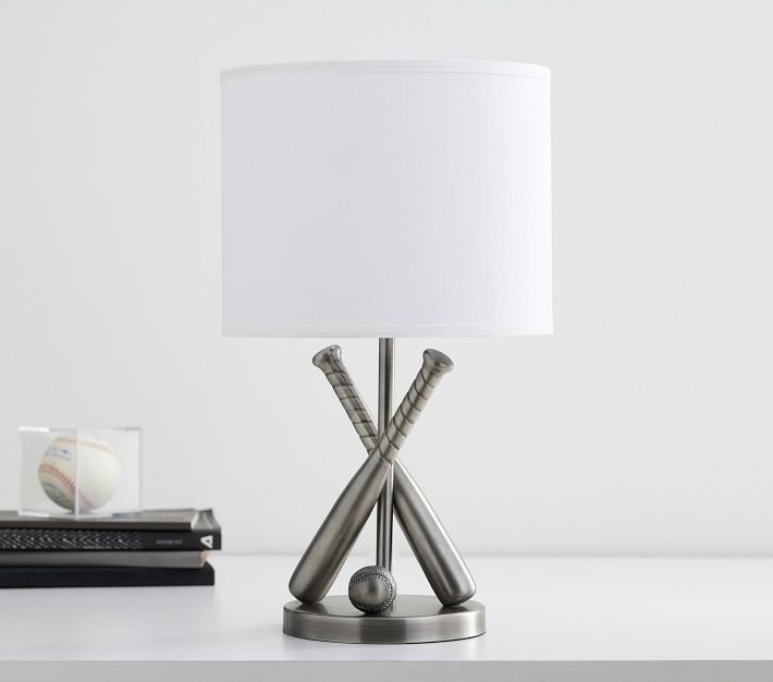 Pottery barn hot sale baseball lamp