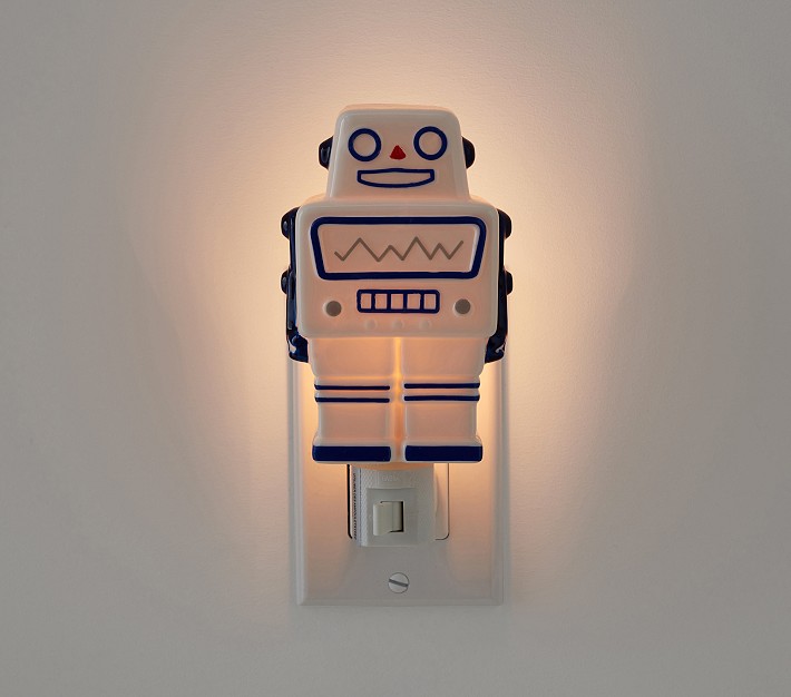 Ceramic Robot Nightlight