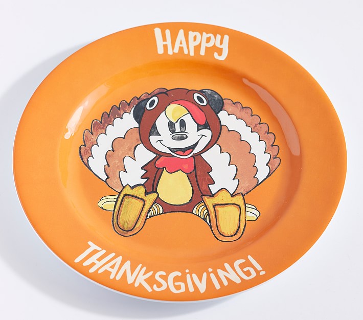 Disney Mickey Mouse Thanksgiving Charger