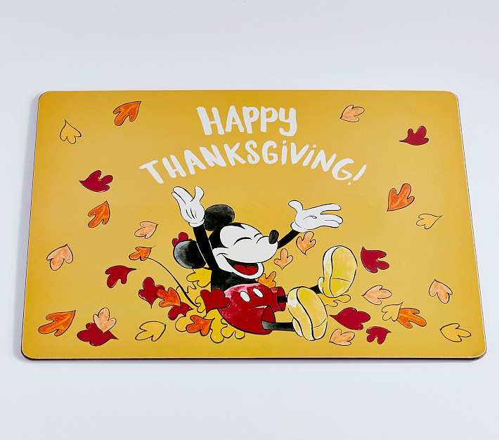 Disney Mickey Mouse Thanksgiving Placemat