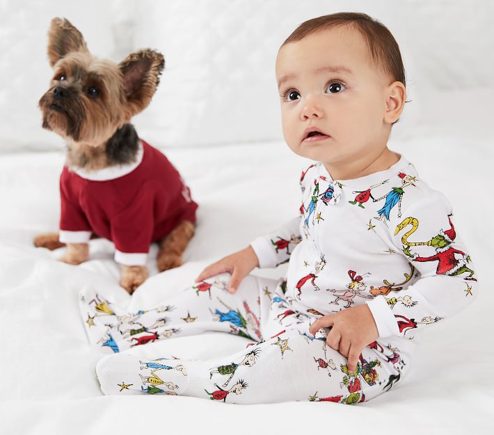 Grinch newborn hot sale pajamas