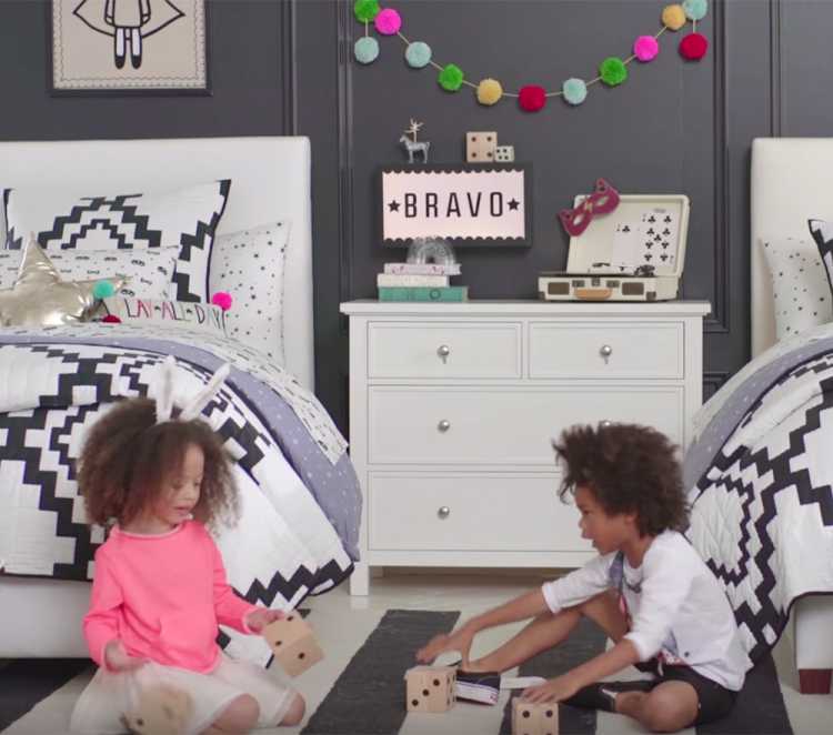 The Emily & Meritt XO Kids Bookends Pottery Barn Kids