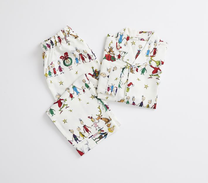 Pottery barn discount kids grinch pajamas